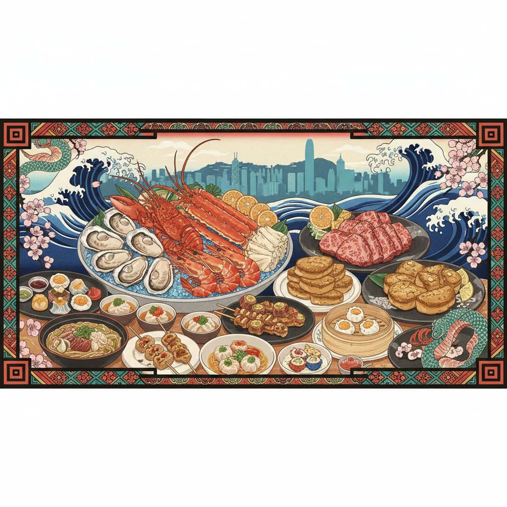 尖沙咀洲際Harbourside自助餐：海鮮和牛鵝肝任食！真係香港Buffet天花板？