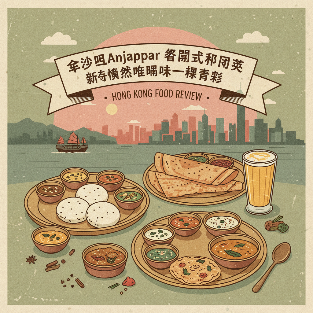 尖沙咀Anjappar：集團式印度菜新體驗，淡雅風味一樣精彩！
