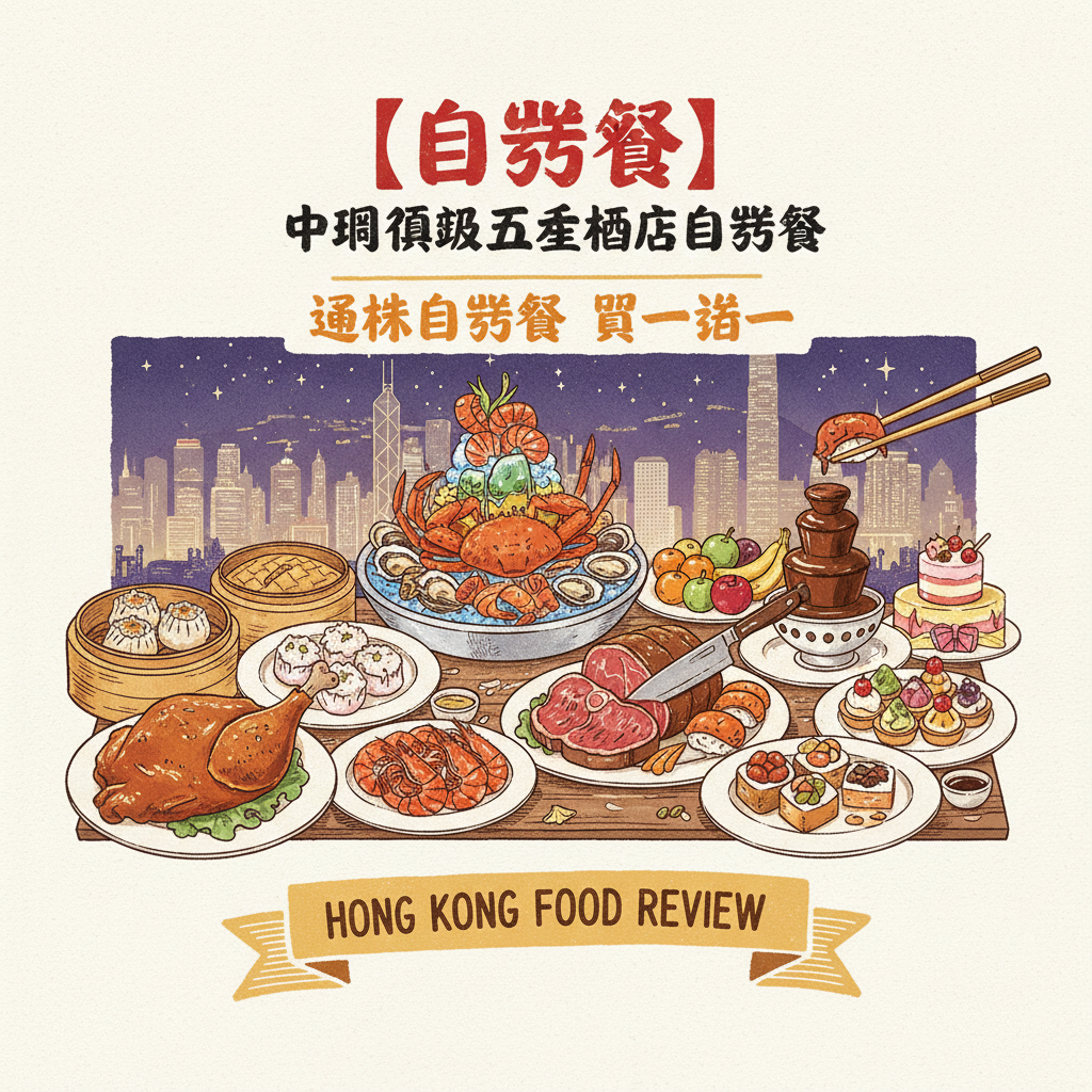 【自助餐】中環頂級五星酒店自助餐 週末自助餐 買一送一 全場爆滿 大排長龍 質素強差人意 | 自費食評 中環文華東方酒店 快船廊 | 吃喝玩樂