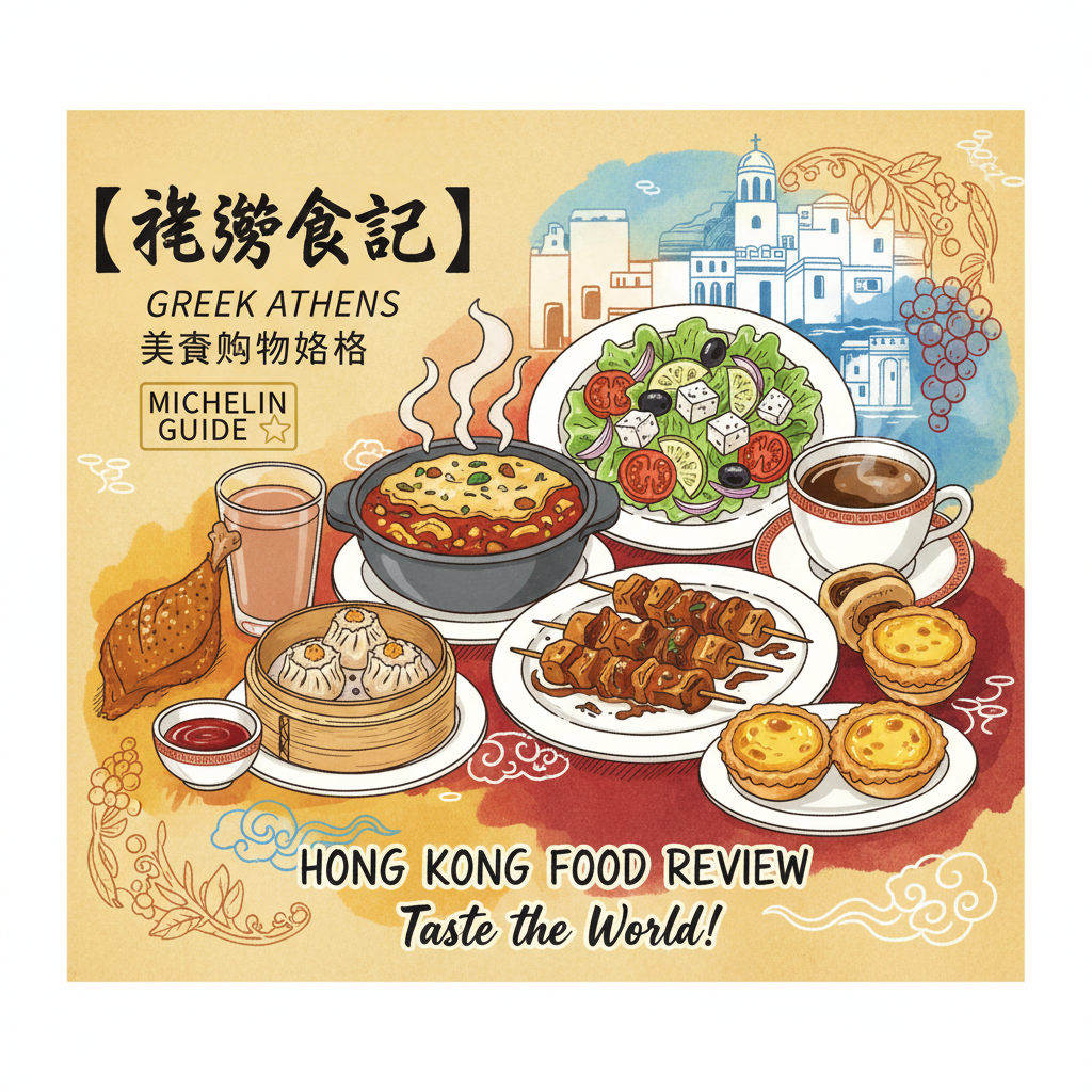 【希遊食記】希臘雅典 美食購物攻略 | 全新豪華酒店 多間米芝蓮食府 走入雅典舊城區掃平價手信 | 文明古城現代奢華 | 和觀眾出發 希臘雅典吃喝玩樂 Greece EP2