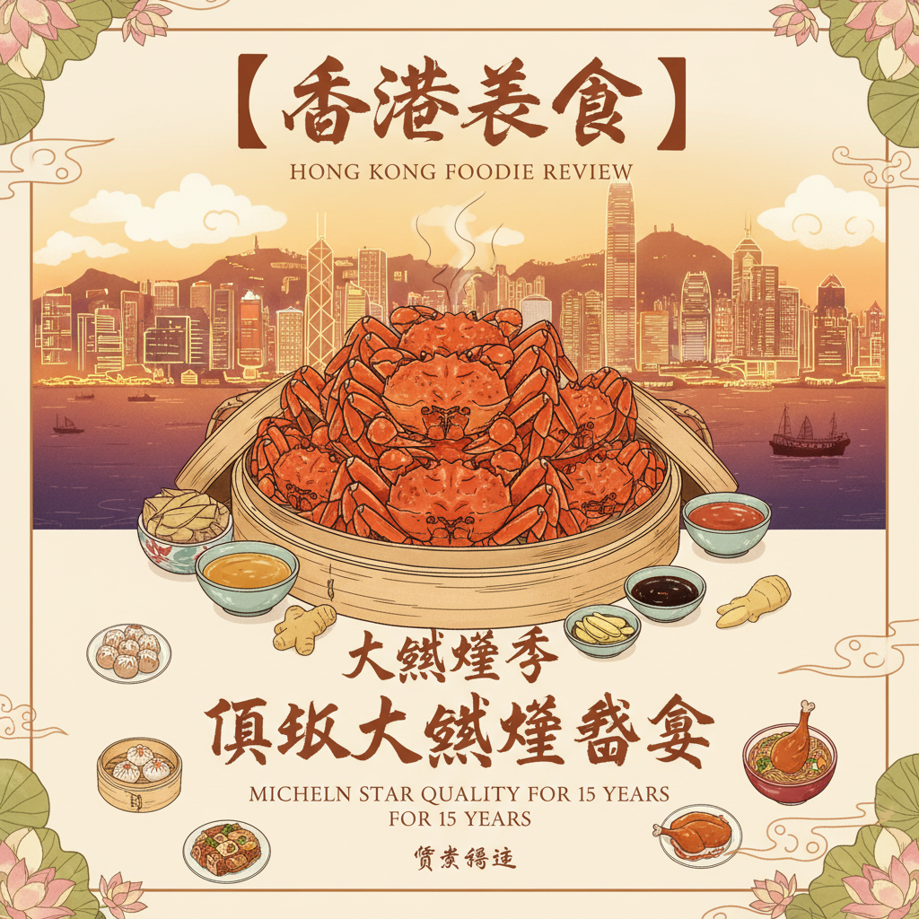 【香港美食】大閘蟹季 頂級大閘蟹盛宴 15年米芝蓮質素穩定 花膠吉品鮑魚大閘蟹套餐 足6両爆膏江蘇大閘蟹 脆皮花膠 蟹粉翅 尖沙咀美麗華商場 富豪酒家 Giveaway 買一送一 | 吃喝玩樂