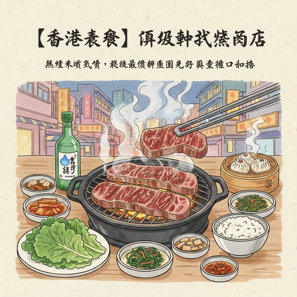 【香港美食】頂級韓式燒肉店 無懼市場氣氛 追求最優質韓國牛肉直接進口到港 | 韓國最高級別1++ 韓牛 真係越高質越多人食 GALBI TOWN | 吃喝玩樂