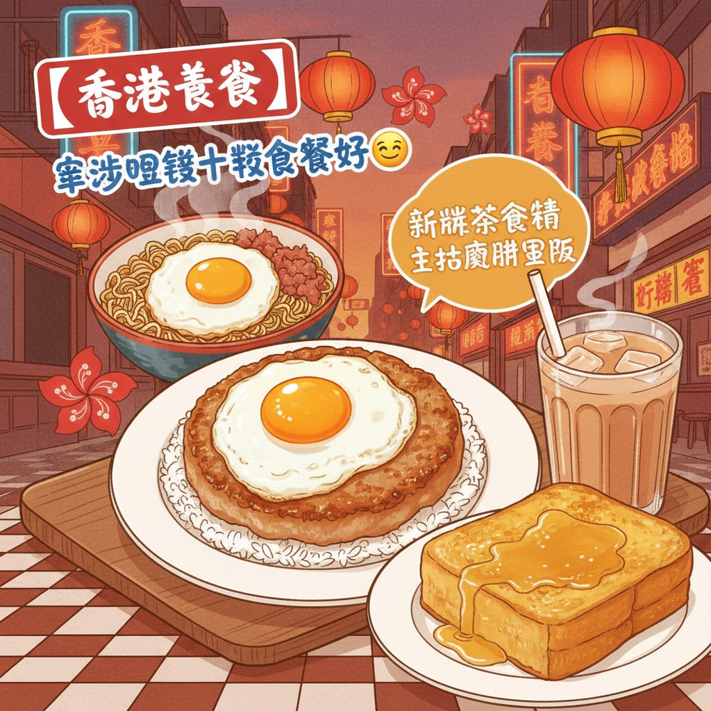 【香港美食】尖沙咀幾十蚊食餐好🤣 新派茶餐廳 主打煎肉餅蛋飯 香煎腸粉 咖央多士 小籠包胡椒湯 尖沙咀棉登徑 兩草 | 吃喝玩樂