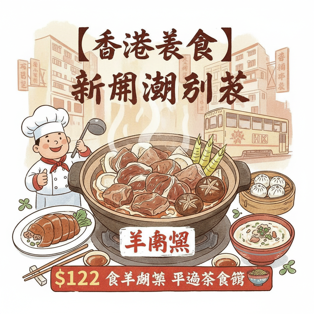 【香港美食】新開潮州菜 靚價吸客 $122食羊腩煲平過茶餐廳 | 傳統潮州菜精緻演繹  潮州蠔烙 生醃潮州蟹 潮州滷水乳鴿 潮州食材 | 沙田新城市 自己人 | 吃喝玩樂