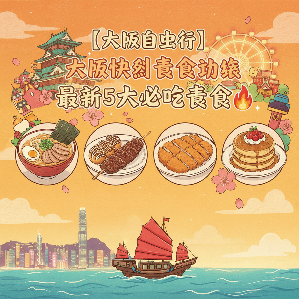 【大阪自由行】大阪快閃美食之旅 最新5大必吃美食 🔥 大阪快閃必睇 | 平食高質壽喜燒 神戶牛都有得食 | 人氣布甸 | 巨無霸早餐三文治 | CP值高燒肉套餐 #大阪 #stephen吃喝玩樂