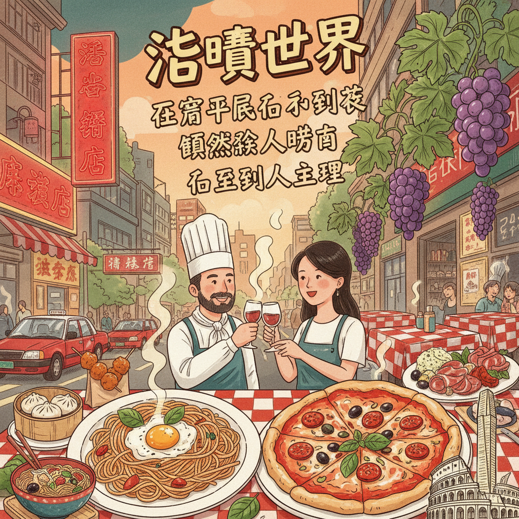 【港嚐世界】正宗平民意大利菜 竟然殺入旺角 意大利人主理 有質素意式小酒館 青醬意粉 芝士薄餅 | 旺角美食 The Italian Club | 吃喝玩樂