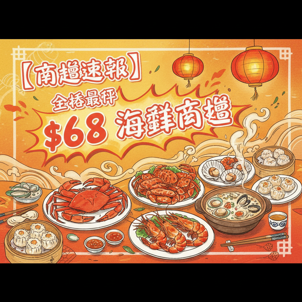 【放題速報】全港最平 $68 海鮮放題 真實情況 | 應觀眾實測要求 網上評價好壞參半 難民餐 究竟真實情況又如何？真係新鮮海鮮? 阿爺八鮮鍋 | 吃喝玩樂