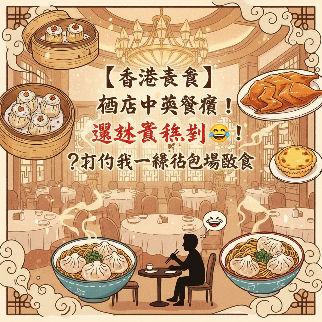 【香港美食】酒店中菜餐廳 週末客量近零! 係佢無料到😂?只有我一張枱包場獨食 | 但原來食物質素反而不錯 人均$230 食五道菜加甜品 鐵飯碗 自費食評 | 吃喝玩樂